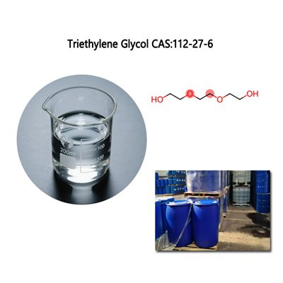 Gradd Ddiwydiannol CAS 112-27-6 Triethylen Glycol/TEG 99% Purdeb